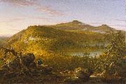 A View of the Two Lakes and Mountain House, Catskill Mountains, Morning Thomas